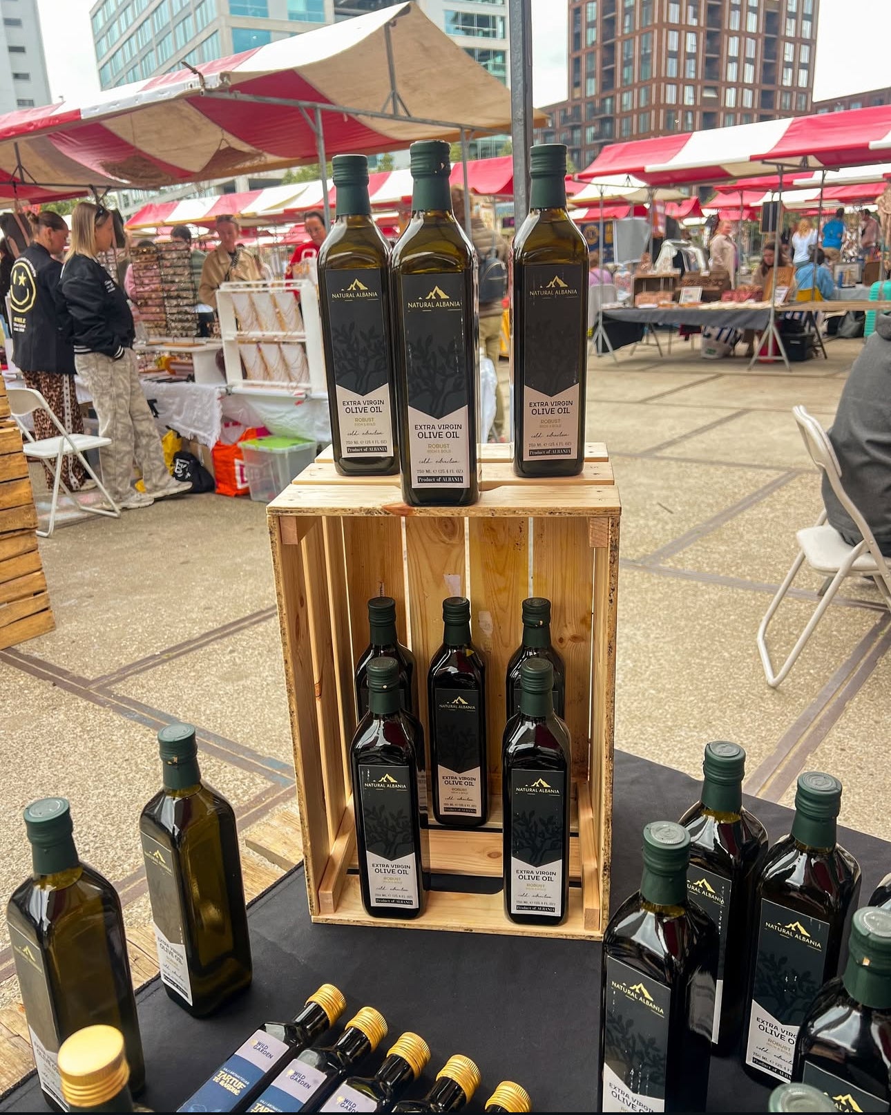 Extra Vierge Olijfolie – Robuust & Intens – Koudgeperst – 750ml-Product uit Albanië