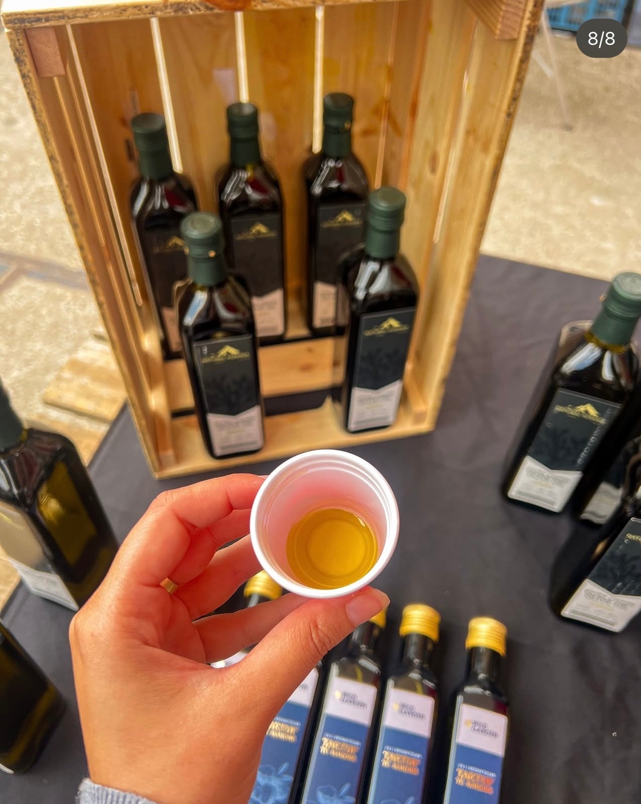 Extra Vierge Olijfolie – Robuust & Intens – Koudgeperst – 750ml-Product uit Albanië