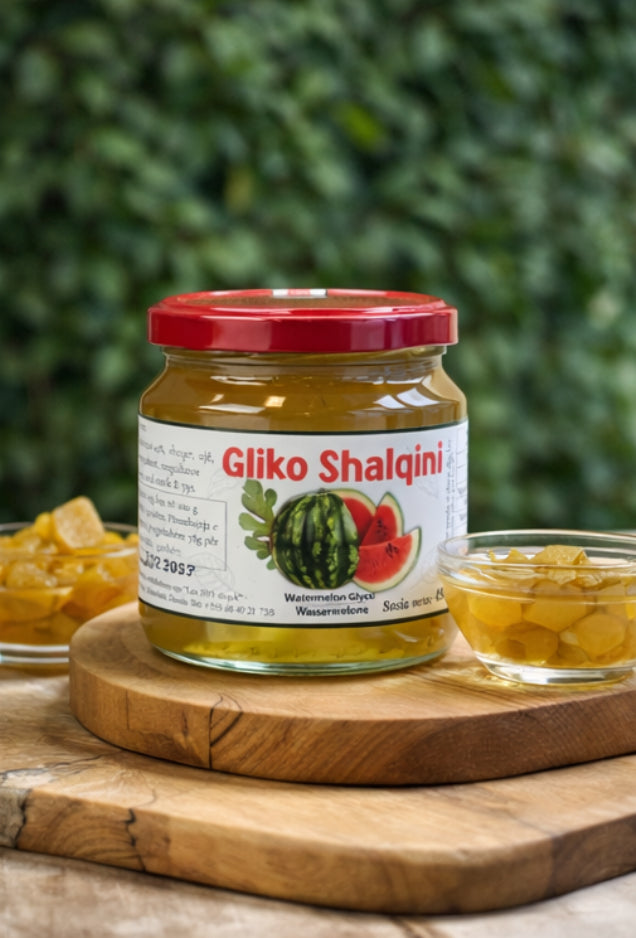 Gliko van Watermeloen – Traditionele Albanese Zoete Confiture