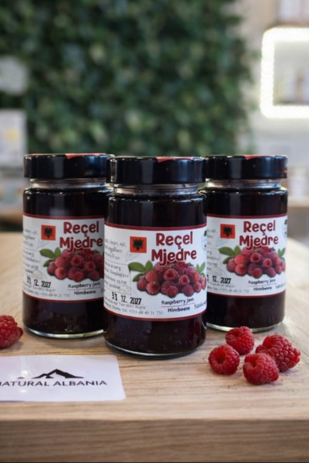 Frambozenjam – Ambachtelijke Albanese Frambozenconfituur