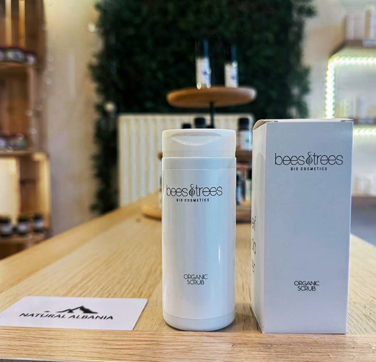 Organic Scrub – Biologische Lichaams- & Gezichtsscrub | Bees & Trees