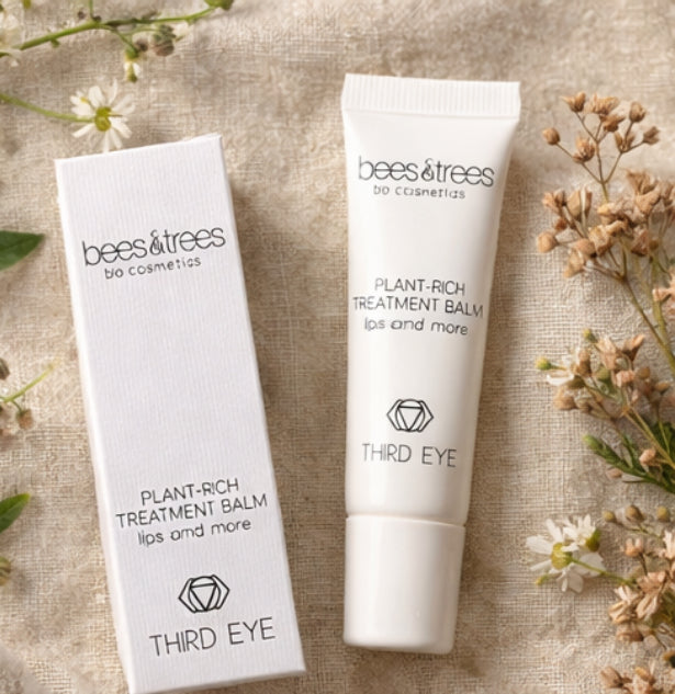 Plant-Rich Treatment Balm voor Lippen & Meer – Bio & Natuurlijk – THIRD EYE | Bees & Trees