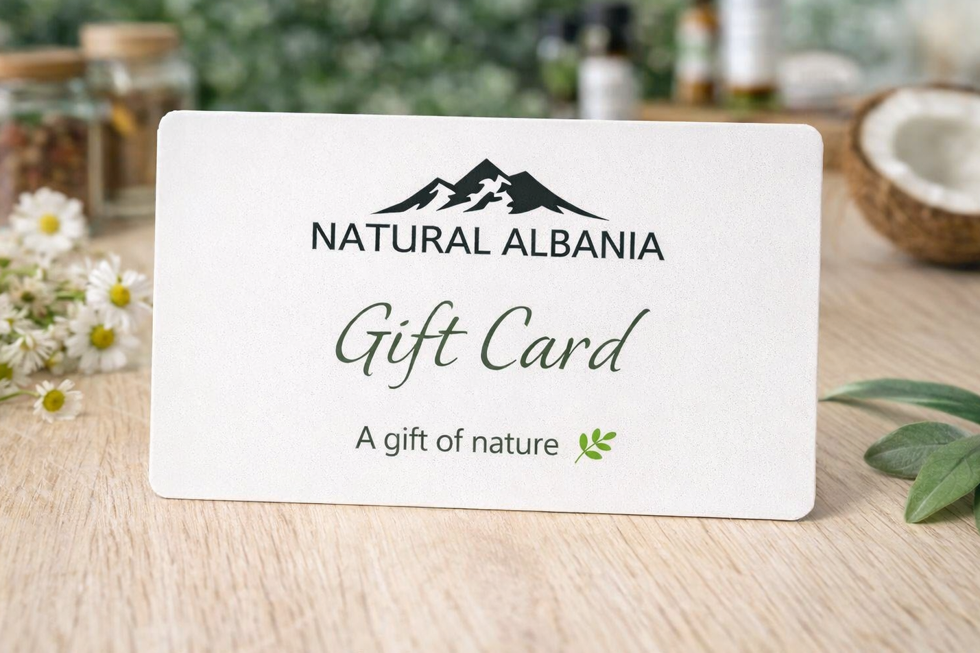 Natural Albania – Digital Gift Card