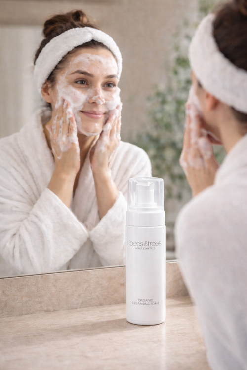 Biologische Reinigingsschuim – Zachte & Diepe Reiniging – Bees & Trees – 150 ml